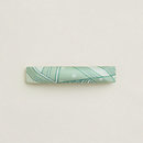 View: front, "Sangles en Zigzag Bandana" Eclipse PM hair clip