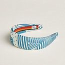 View: front, "Sangles en Zigzag Bandana" Gina headband