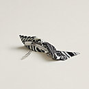 View: Back, "Sangles en Zigzag Bandana" Grenelle PM hair clip