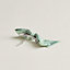 View: Back, "Sangles en Zigzag Bandana" Grenelle PM hair clip