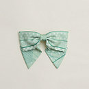 View: front, "Sangles en Zigzag Bandana" Grenelle PM hair clip