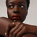 View: Worn, Satin lipstick, Rouge Amazone