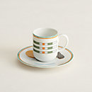 View: front, Saut Hermès coffee cup and saucer