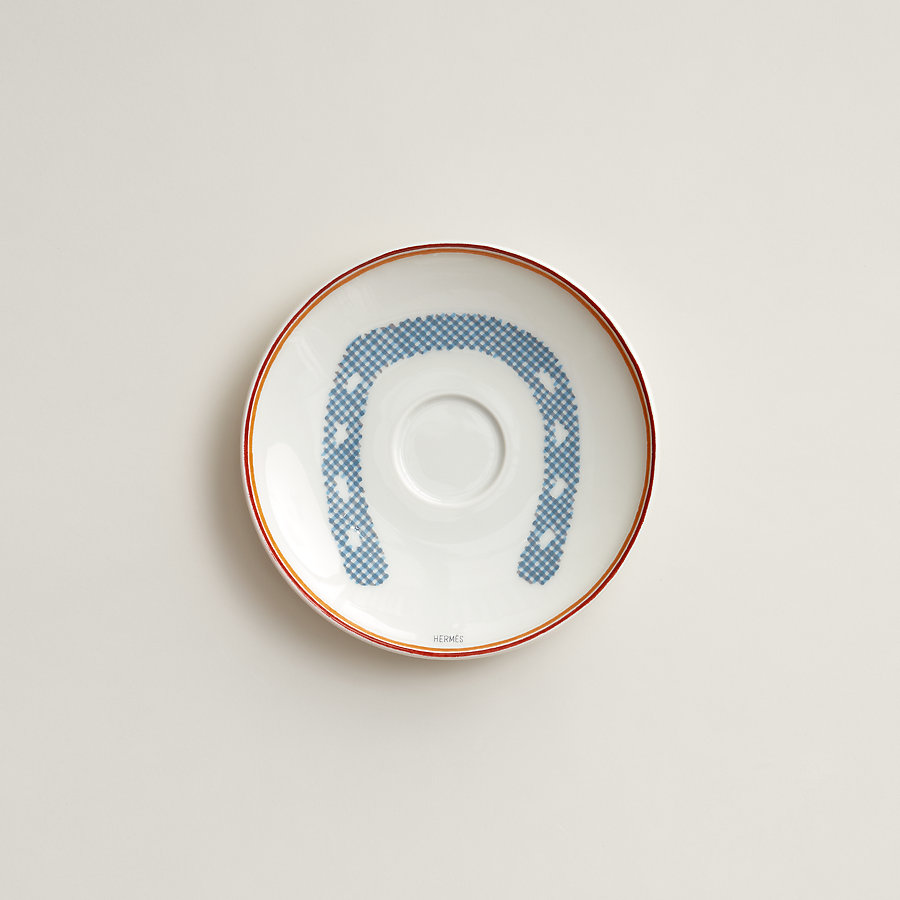 Saut Hermès egg cup and saucer