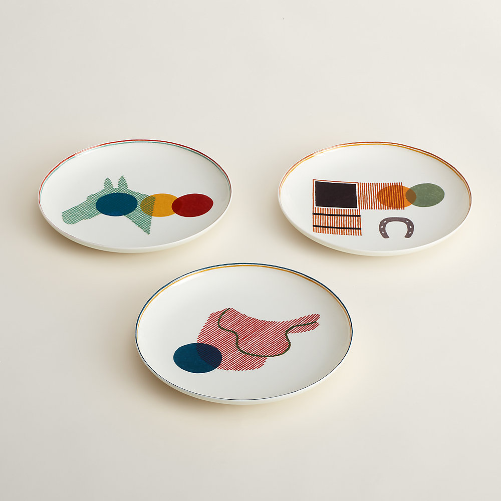 Saut Hermès set of 3 plates | Hermès Mainland China