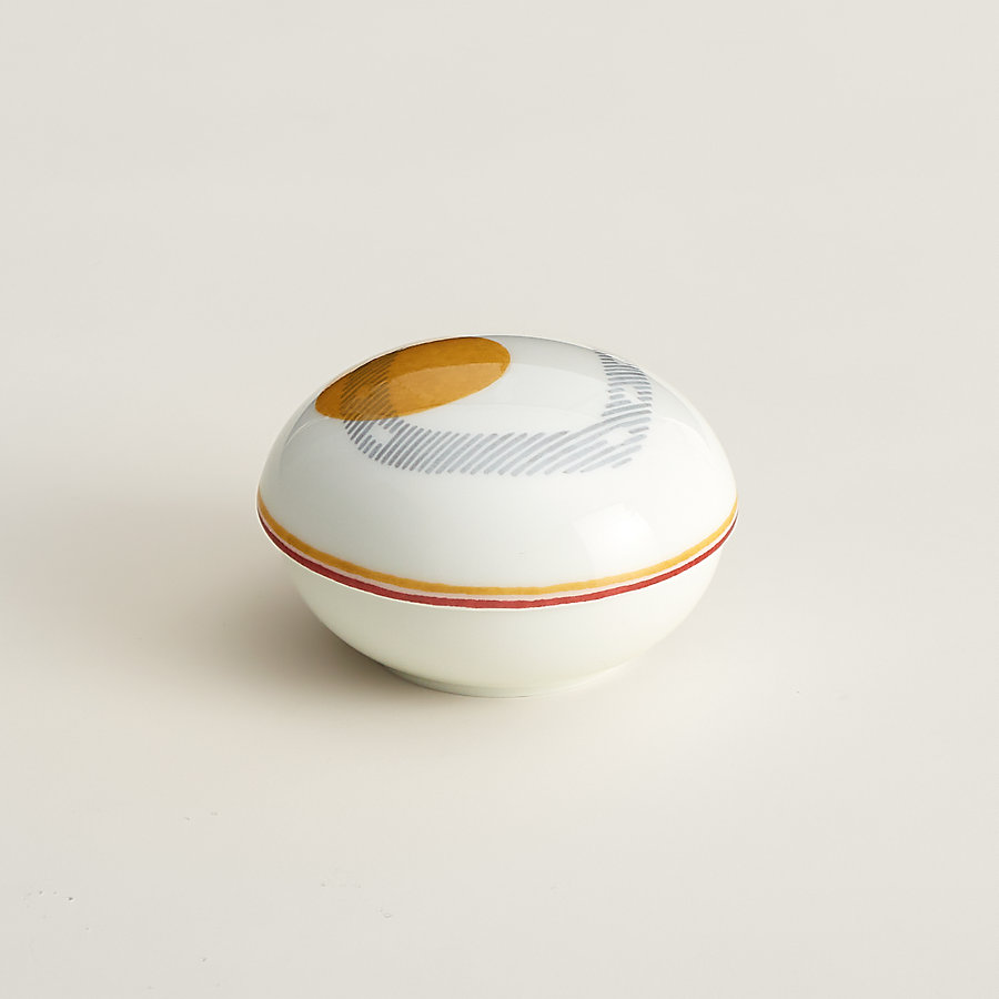 Saut Hermès small bowl with lid