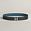 Script belt buckle & Reversible leather strap 38&nbsp;mm, View: , view 1 of 3