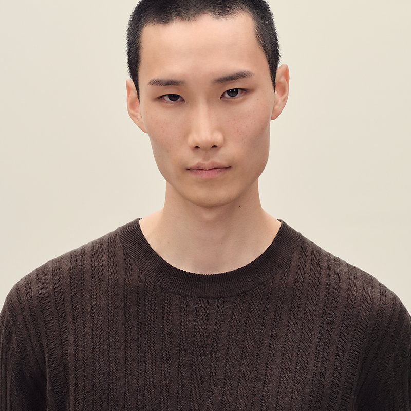 “Seersucker pique”T恤