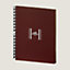 Semainier lined agenda refill, view 1 of 3