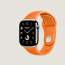 View: sport, Series 10 case & Band Apple Watch Hermès Double Tour 42 mm Attelage