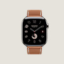 View: front, Series 10 case & Band Apple Watch Hermès Single Tour 42 mm