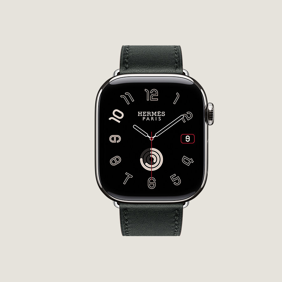 Series 10 case & Band Apple Watch Hermès Single Tour 42 mm