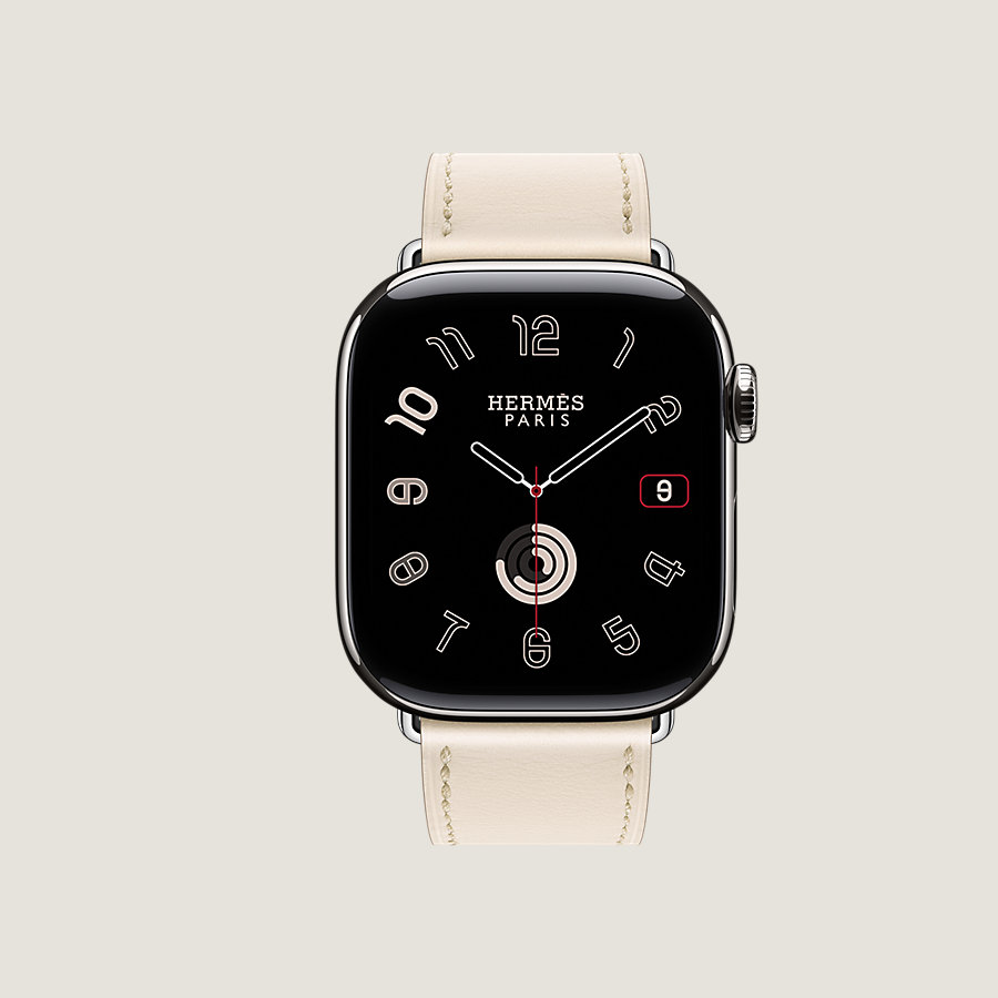 Series 10 case & Band Apple Watch Hermès Single Tour 42 mm