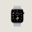 View: front, Series 10 case & Band Apple Watch Hermès Single Tour 42 mm