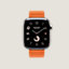 View: front, Series 10 case & Band Apple Watch Hermès Single Tour 42 mm