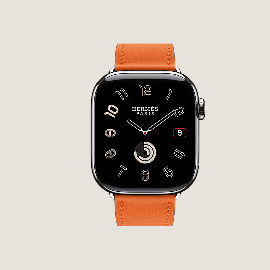 Series 10 case & Band Apple Watch Hermès Single Tour 42 mm