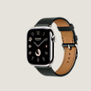 View: side, Series 10 case & Band Apple Watch Hermès Single Tour 42 mm