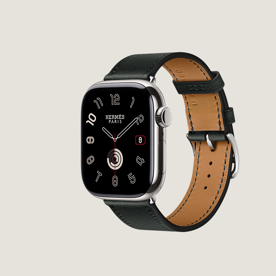 Series 10 case & Band Apple Watch Hermès Single Tour 42 mm