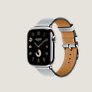 View: side, Series 10 case & Band Apple Watch Hermès Single Tour 42 mm