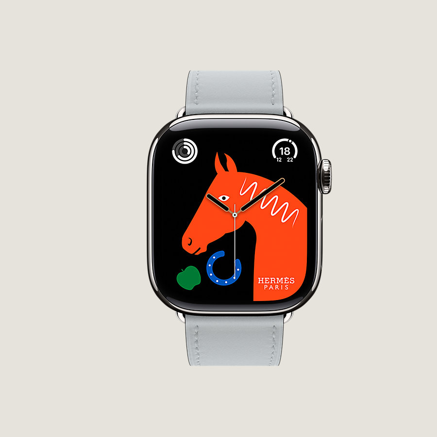 Series 10 case & Band Apple Watch Hermès Single Tour 42 mm