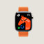 View: front, Series 10 case & Band Apple Watch Hermès Single Tour 42 mm