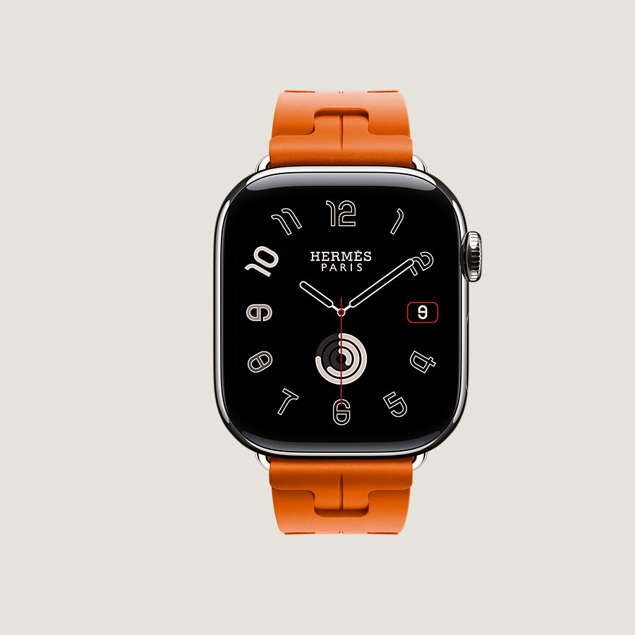 Series 10 case & Band Apple Watch Hermès Single Tour 42 mm Deployment Buckle Kilim