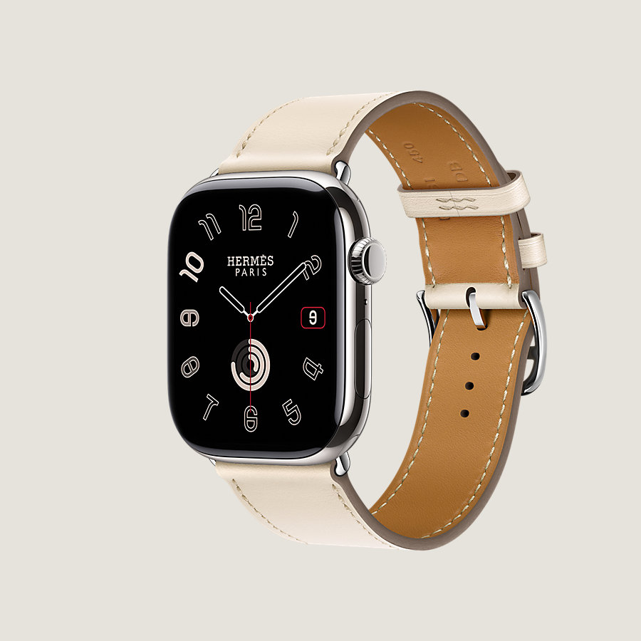 Series 10 case & Band Apple Watch Hermès Single Tour 46 mm