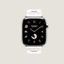 View: front, Series 10 case & Band Apple Watch Hermès Single Tour 46 mm Deployment Buckle Kilim