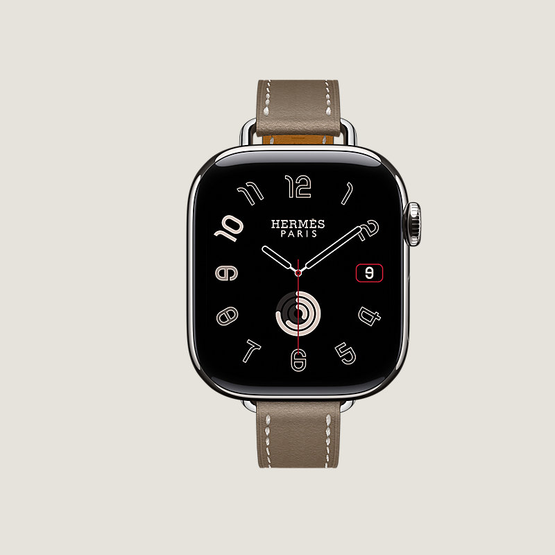 Series 10表盘 & Apple Watch Hermès 42毫米单圈Attelage表带