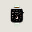 视图: 正面图, Series 10表盘 & Apple Watch Hermès 42毫米单圈Attelage表带
