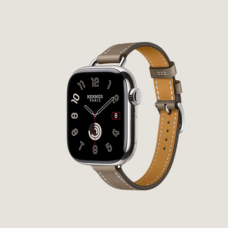 Series 10表盘 & Apple Watch Hermès 42毫米单圈Attelage表带