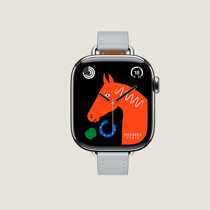 Series 10表盘 & Apple Watch Hermès 42毫米单圈Attelage表带