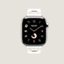 视图: 正面图, Series 10表盘 & Apple Watch Hermès 42毫米单圈Kilim折叠扣表带