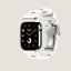 视图: 侧面图, Series 10表盘 & Apple Watch Hermès 42毫米单圈Kilim折叠扣表带