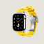 视图: 侧面图, Series 10表盘 & Apple Watch Hermès 42毫米单圈Kilim折叠扣表带