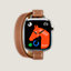 视图: 正面图, Series 10表盘 & Apple Watch Hermès 42毫米双圈Attelage表带