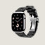 视图: 侧面图, Series 10表盘 & Apple Watch Hermès 46毫米单圈Kilim折叠扣表带