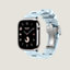 视图: 侧面图, Series 10表盘 & Apple Watch Hermès 46毫米单圈Kilim折叠扣表带