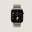 视图: 正面图, Series 10表盘 & Apple Watch Hermès 46毫米单圈表带