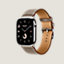 视图: 侧面图, Series 10表盘 & Apple Watch Hermès 46毫米单圈表带