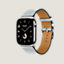 视图: 侧面图, Series 10表盘 & Apple Watch Hermès 46毫米单圈表带