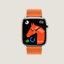 视图: 正面图, Series 10表盘 & Apple Watch Hermès 46毫米单圈表带