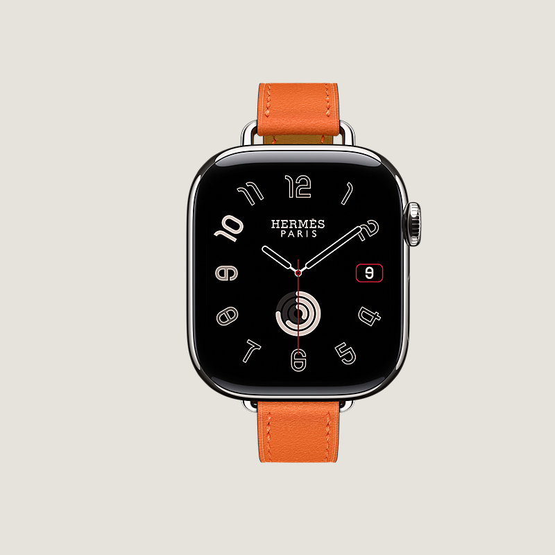 Series 11表盘 & Apple Watch Hermès 42毫米单圈Attelage表带