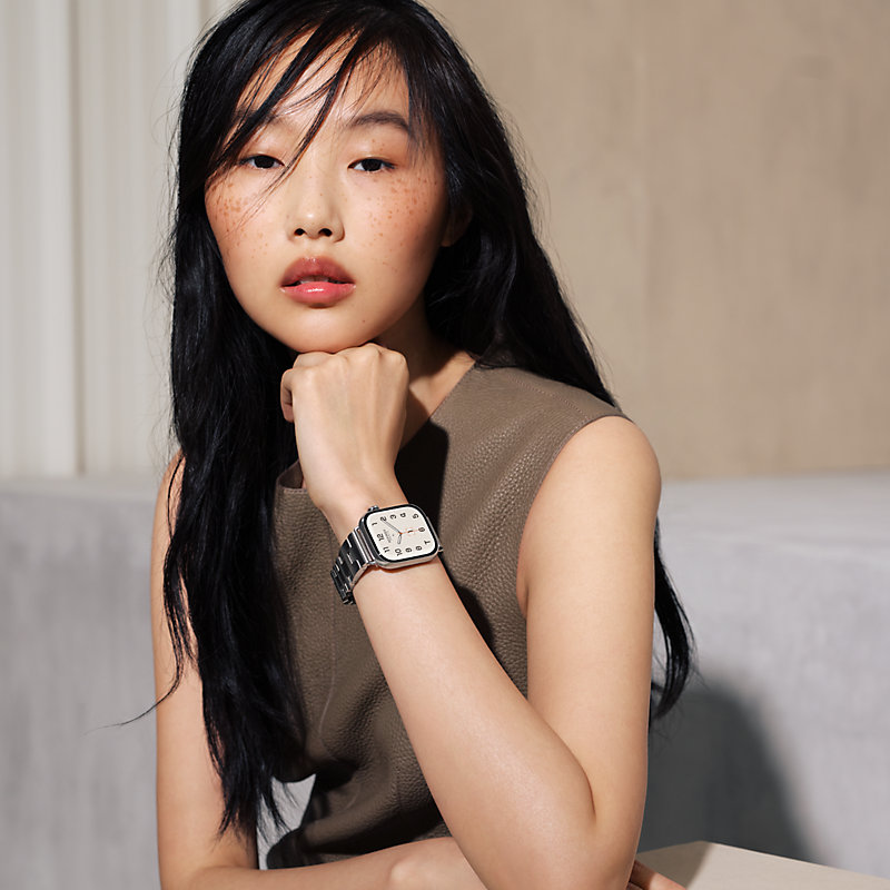 Series 11表盘 & Apple Watch Hermès 42毫米单圈Grand H表带
