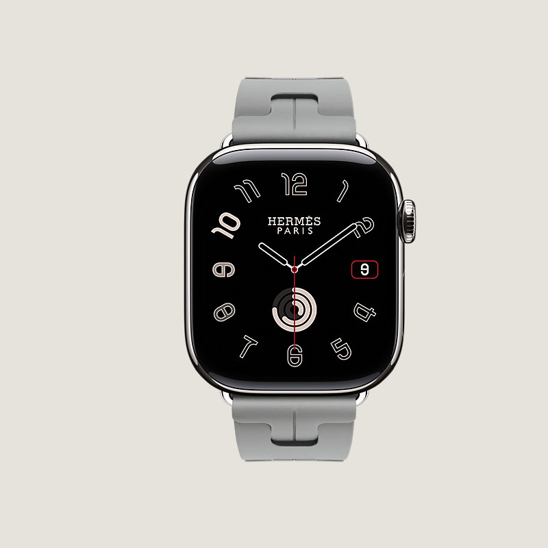 Series 11表盘 & Apple Watch Hermès 42毫米单圈Kilim折叠扣表带