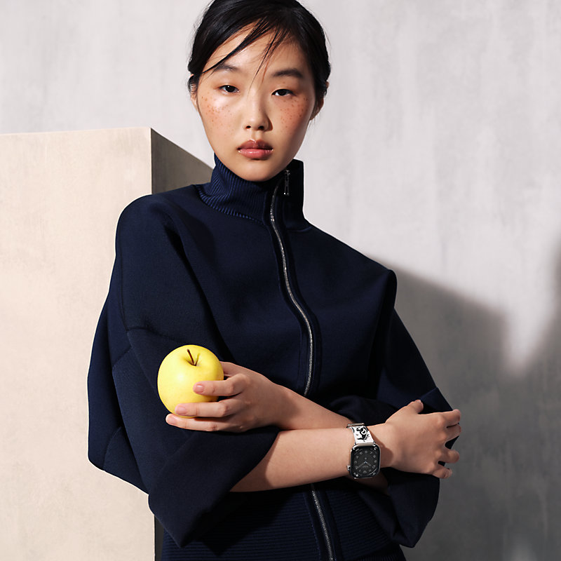 Series 11表盘 & Apple Watch Hermès 42毫米单圈快乐动物园Bandana表带