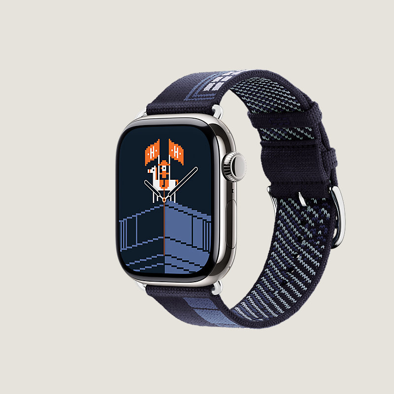 Series 11表盘 & Apple Watch Hermès 42毫米单圈福宝派对表带