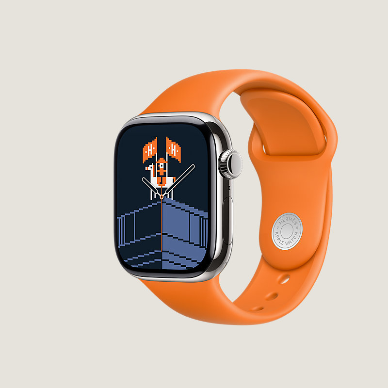 Series 11表盘 & Apple Watch Hermès 42毫米单圈福宝派对表带