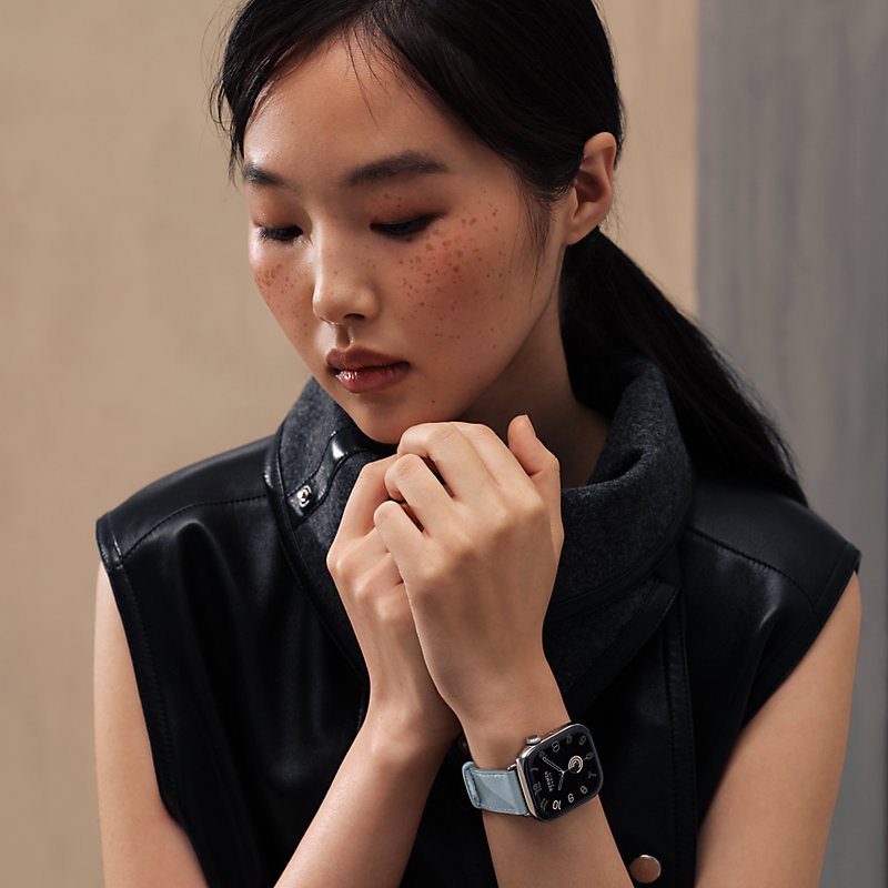 Series 11表盘 & Apple Watch Hermès 42毫米单圈表带