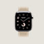 Series 11表盘 & Apple Watch Hermès 42毫米单圈表带, 视图: 正面图, front, 当前为第1张（共5张）